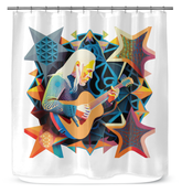 Treble Trails Shower Curtain